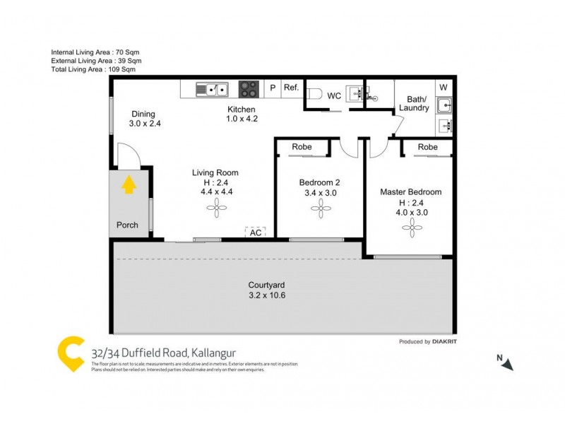 32/34 Duffield Road, Kallangur QLD 4503 Floorplan