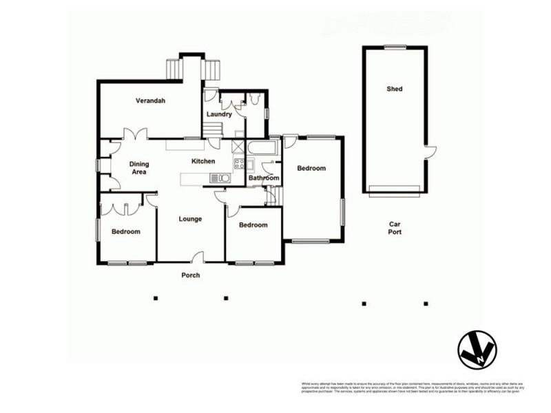 9 Cathie Street, Clontarf QLD 4019 Floorplan