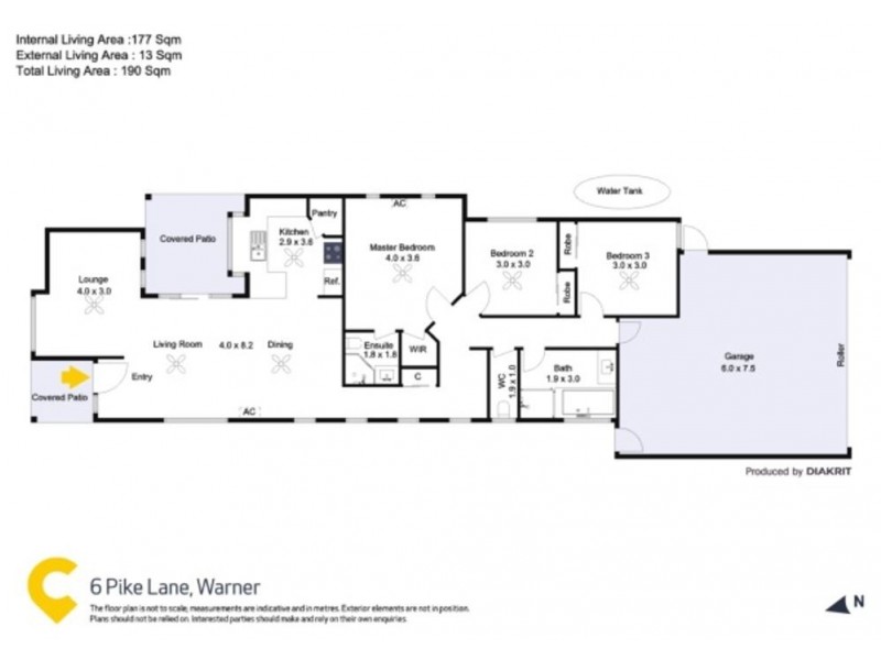 6 Pike Lane, Warner QLD 4500 Floorplan