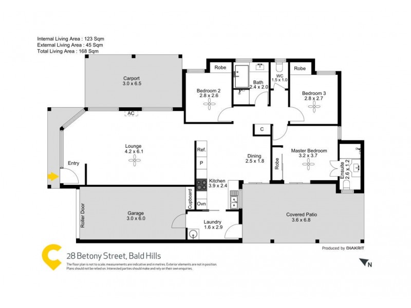 28 Betony Street, Bald Hills QLD 4036 Floorplan