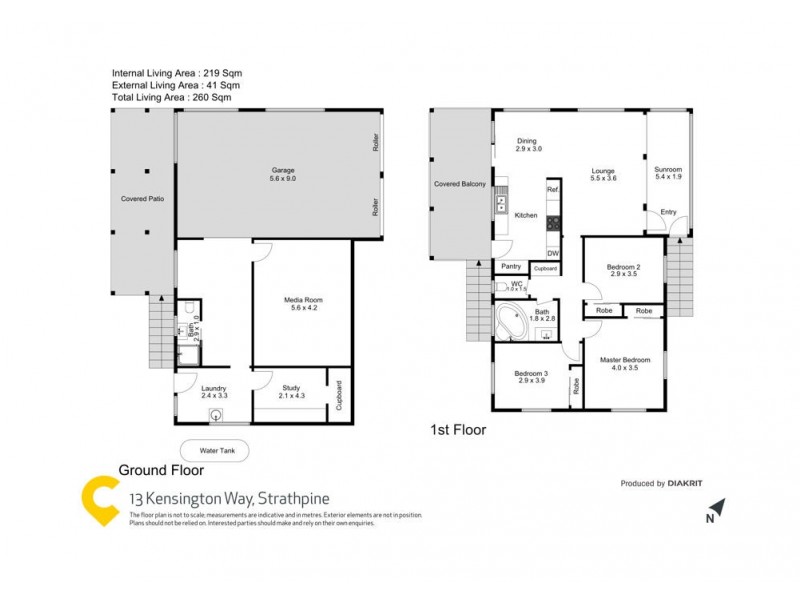 13 Kensington Way, Strathpine QLD 4500 Floorplan