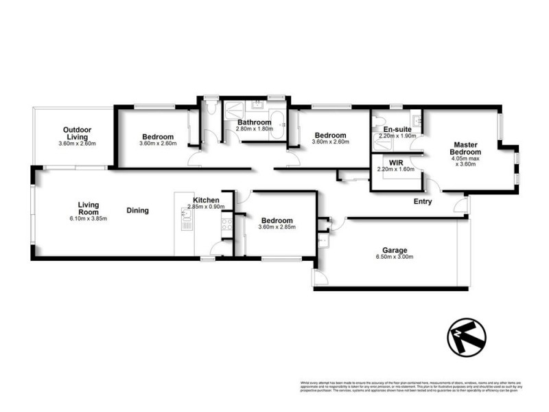 13 Cootharaba Crescent, Warner QLD 4500 Floorplan