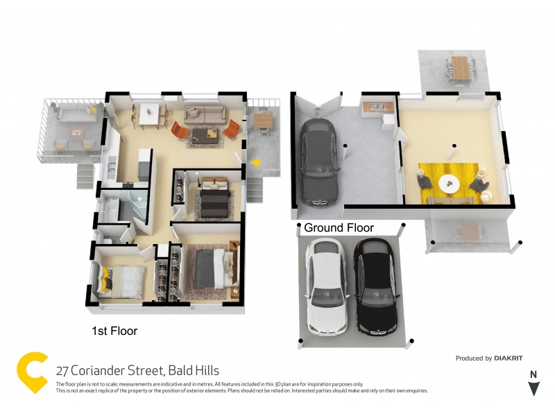 27 Coriander Street, Bald Hills QLD 4036 Floorplan