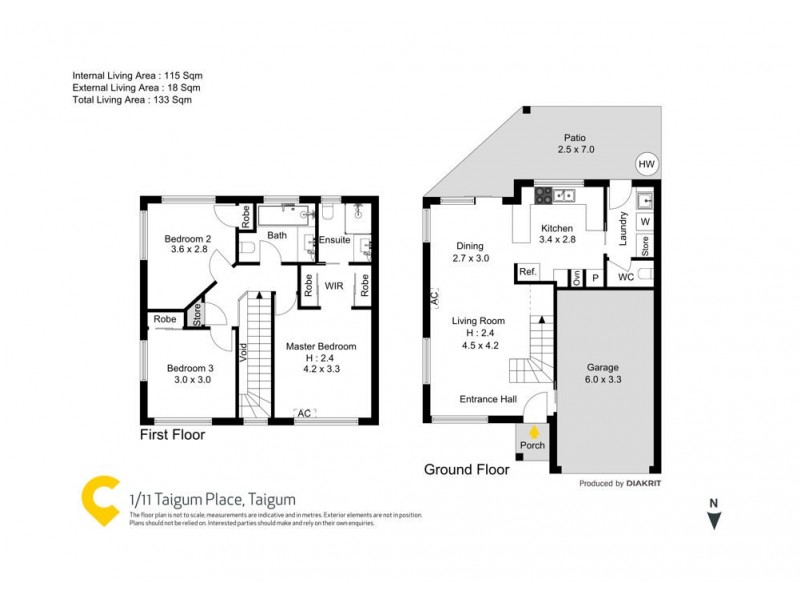 1/11 Taigum Place, Taigum QLD 4018 Floorplan