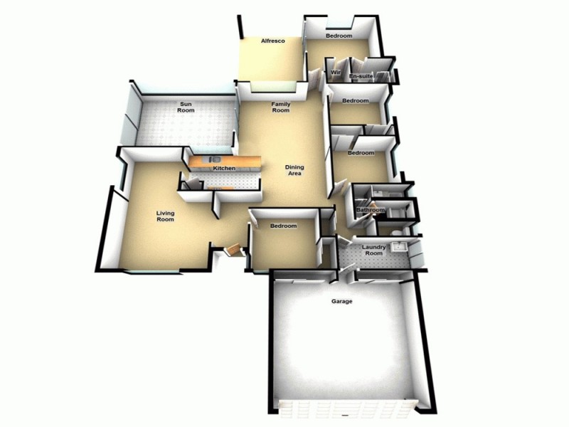 12 Noble Court, Warner QLD 4500 Floorplan