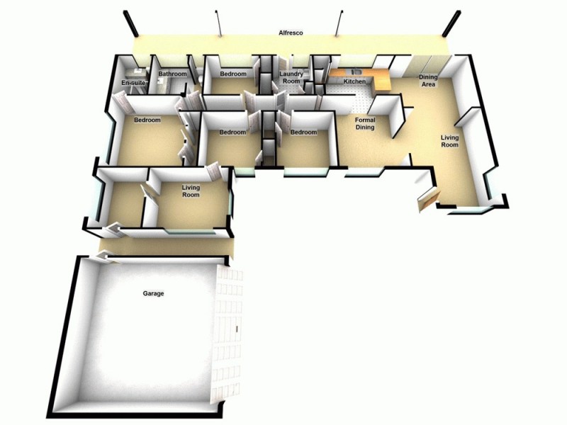 7 Huon Court, Lawnton QLD 4501 Floorplan