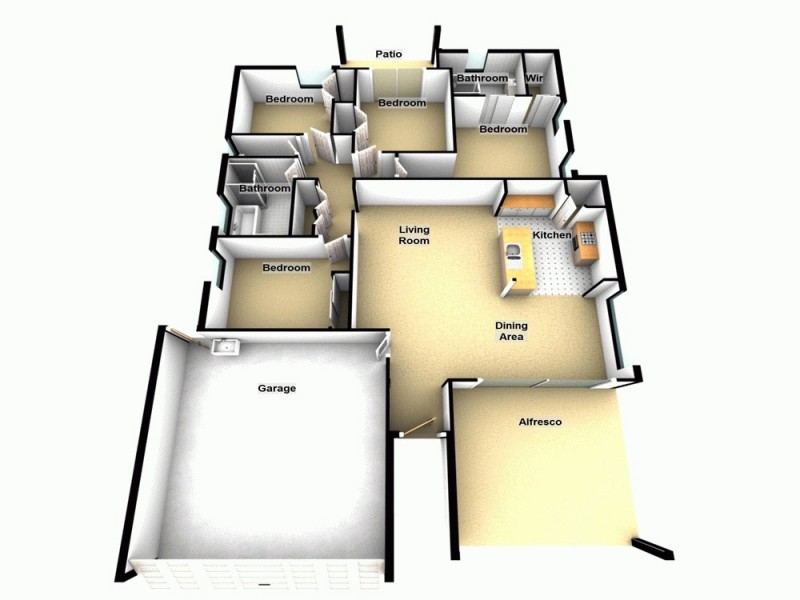 5 Leafwing Street, Kallangur QLD 4503 Floorplan