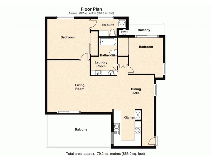 3/46 Silva Street, Ascot QLD 4007 Floorplan