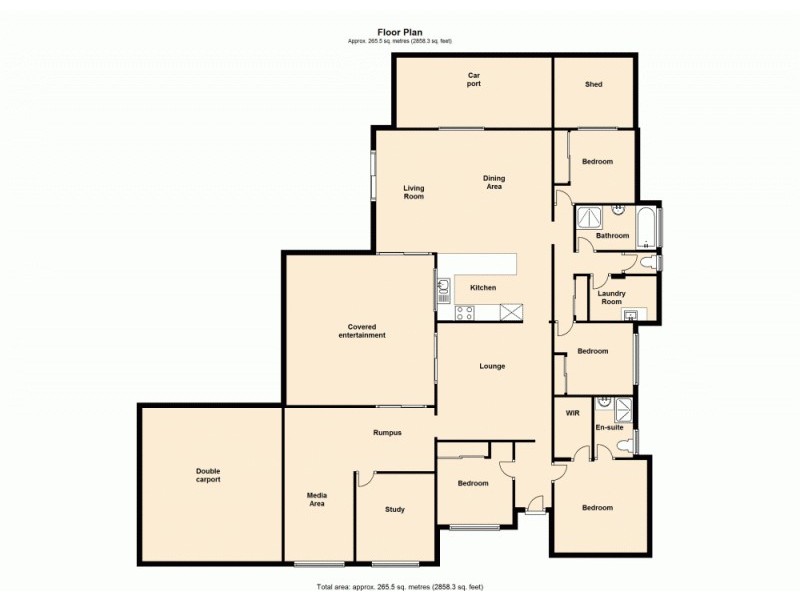100 Charolais Crescent, Upper Kedron QLD 4055 Floorplan