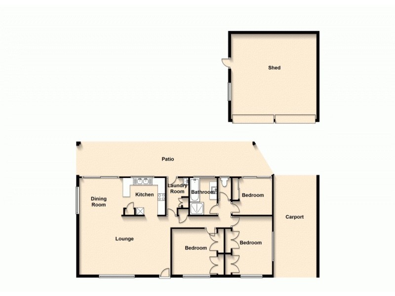 1504 Pumicestone Road, Toorbul QLD 4510 Floorplan