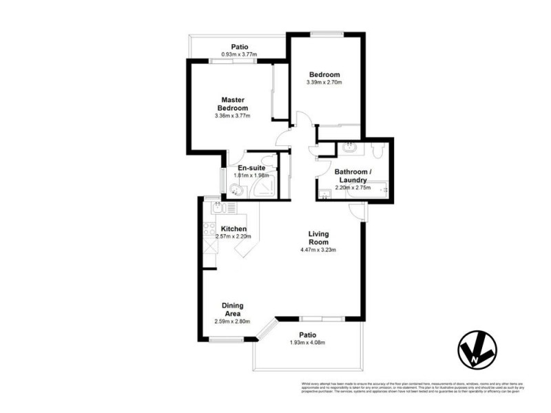 1/18 McIlwraith Street, Everton Park QLD 4053 Floorplan