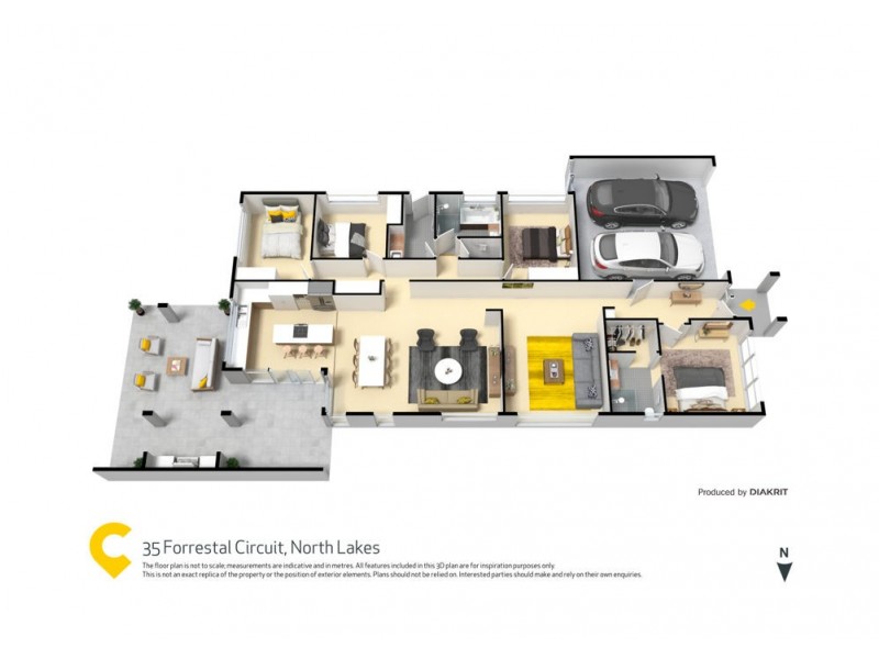 35 Forrestal Circuit, North Lakes QLD 4509 Floorplan