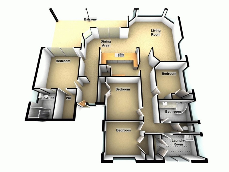 25 Woodtop Court, Ferny Hills QLD 4055 Floorplan