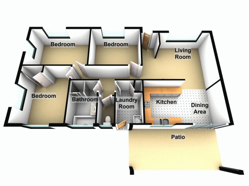 82 De Mille Street, Mcdowall QLD 4053 Floorplan