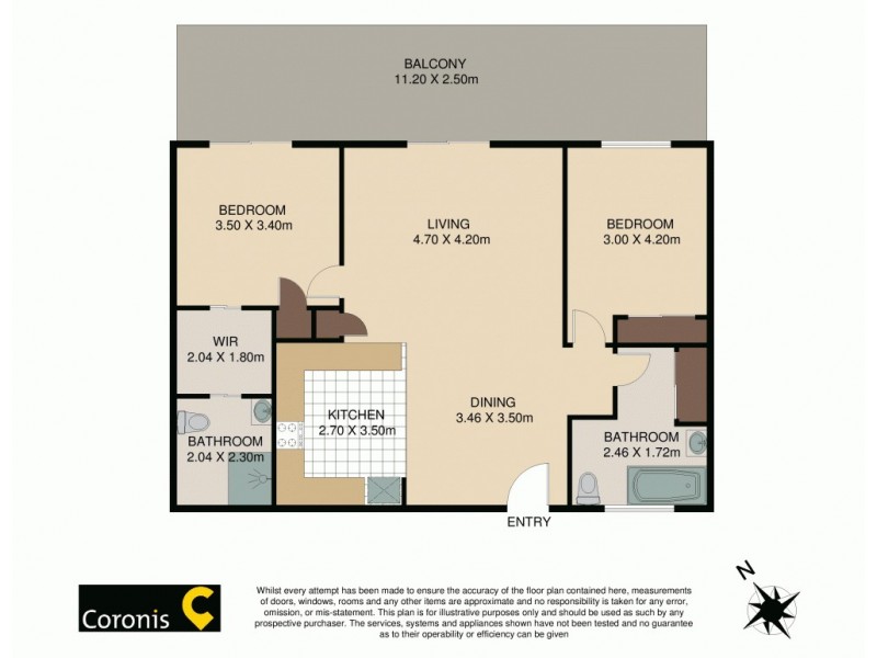 18/60 Prospect Road, Gaythorne QLD 4051 Floorplan