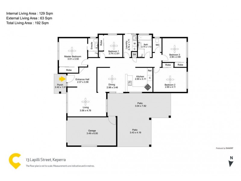 13 Lapilli Street, Keperra QLD 4054 Floorplan