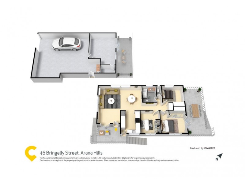 46 Bringelly Street, Arana Hills QLD 4054 Floorplan