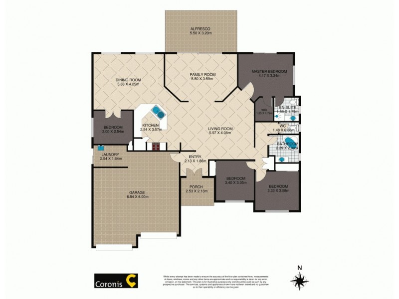 1 Pfeiffer Place, Mcdowall QLD 4053 Floorplan