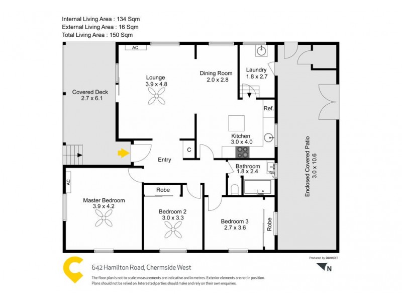 642 Hamilton Road, Chermside West QLD 4032 Floorplan