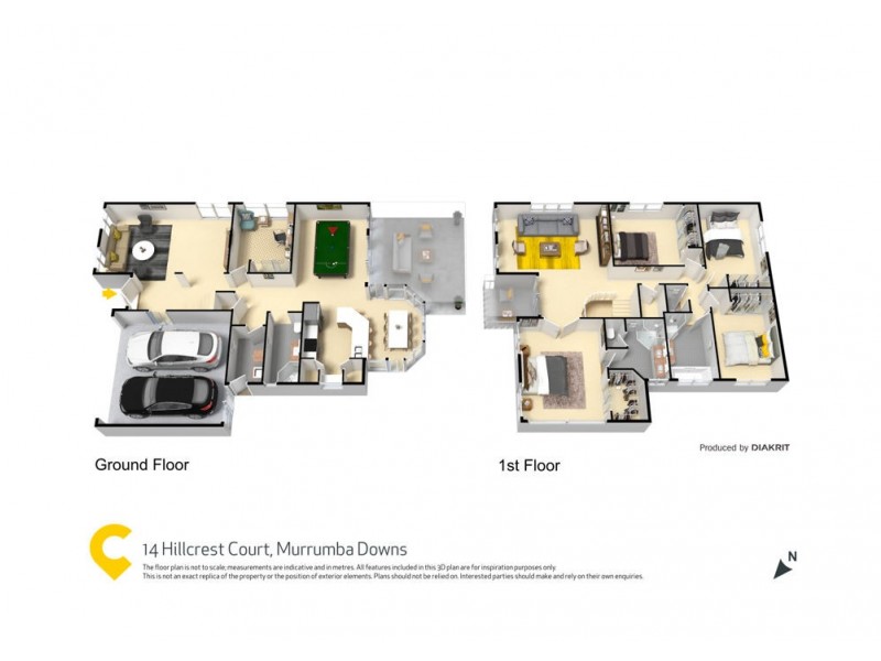14 Hillcrest Court, Murrumba Downs QLD 4503 Floorplan