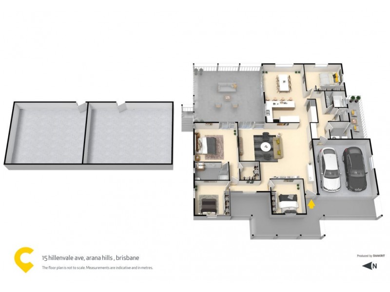 15 Hillenvale Avenue, Arana Hills QLD 4054 Floorplan