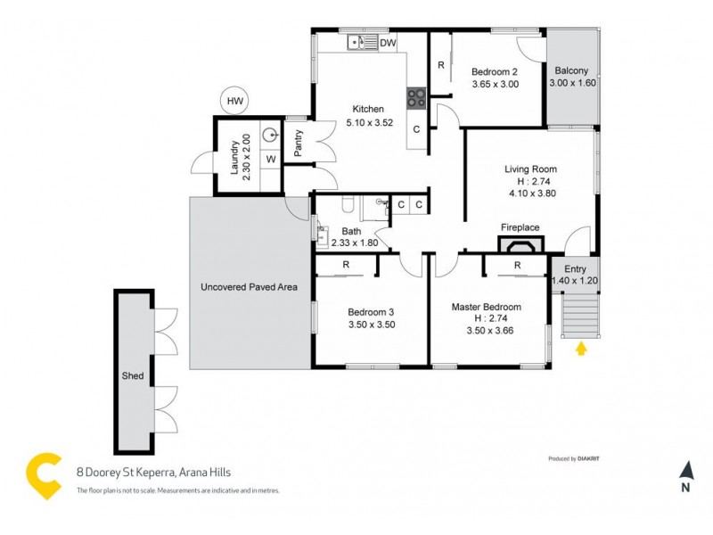 8 Doorey Street, Keperra QLD 4054 Floorplan