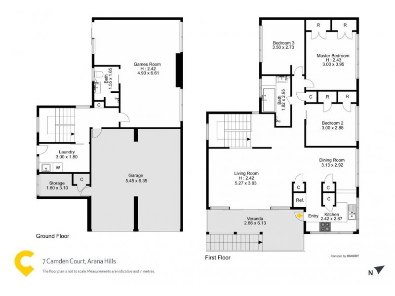 7 Camden Court, Arana Hills QLD 4054 Floorplan