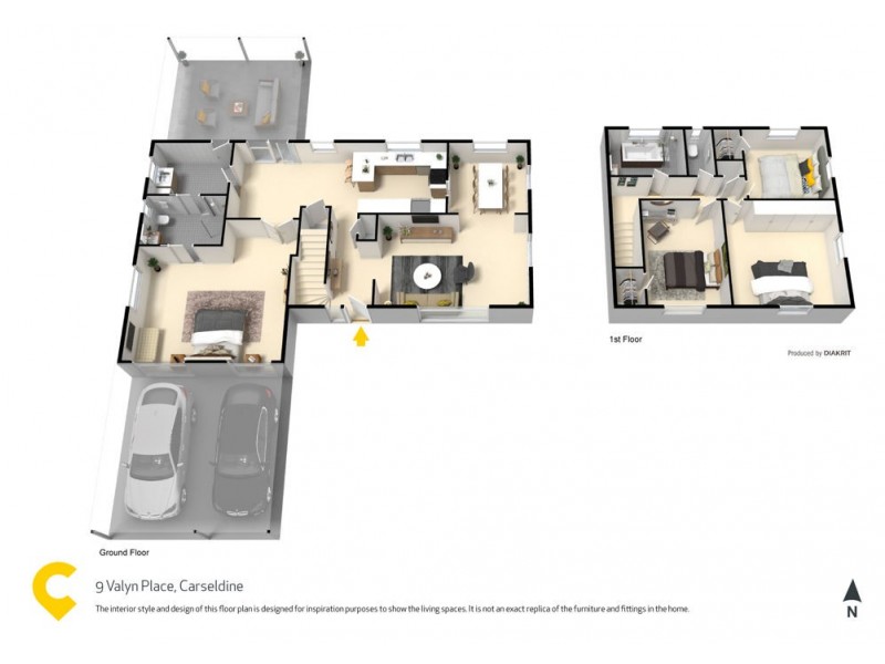 9 Valyn Place, Carseldine QLD 4034 Floorplan