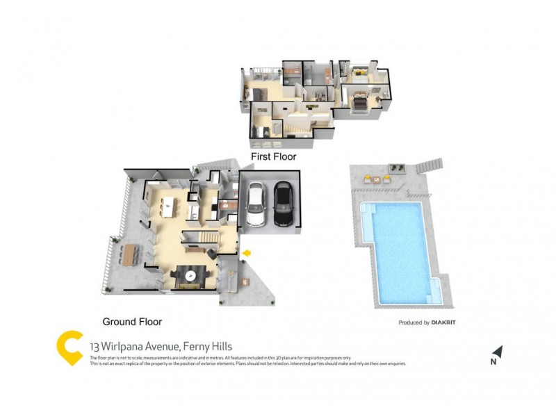 13 Wirlpana Avenue, Ferny Hills QLD 4055 Floorplan