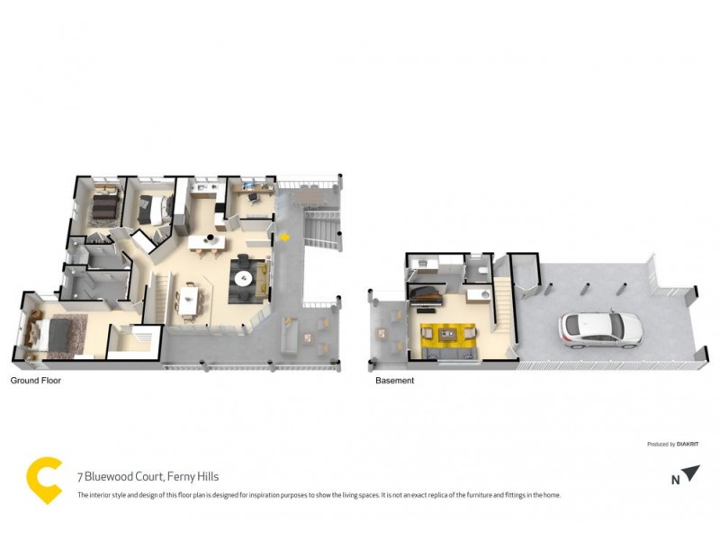 7 Bluewood Court, Ferny Hills QLD 4055 Floorplan
