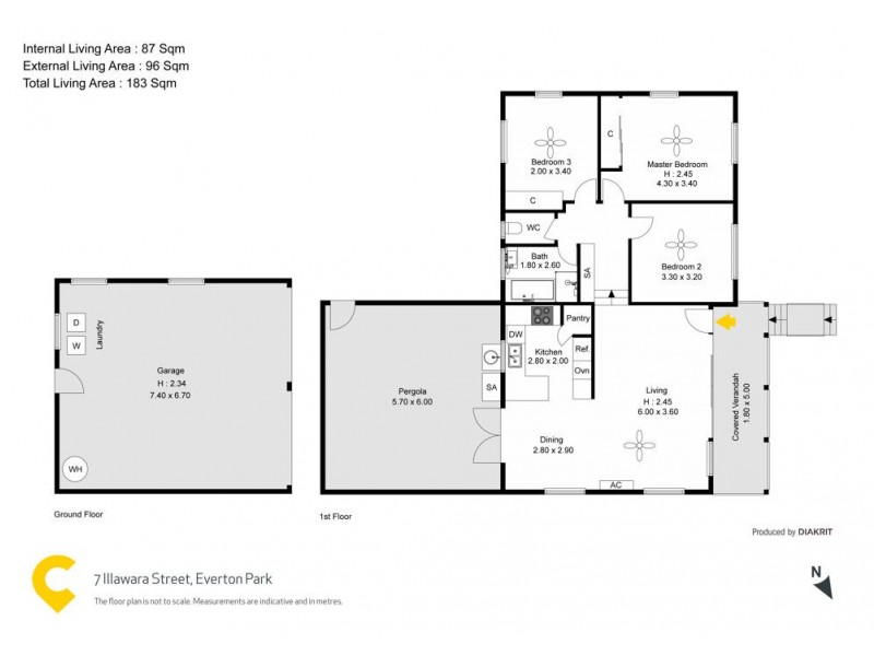 7 Illawarra Street, Everton Park QLD 4053 Floorplan