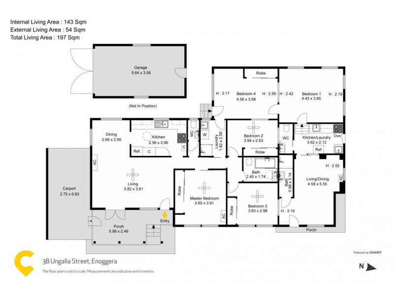 38 Ungalla Street, Enoggera QLD 4051 Floorplan