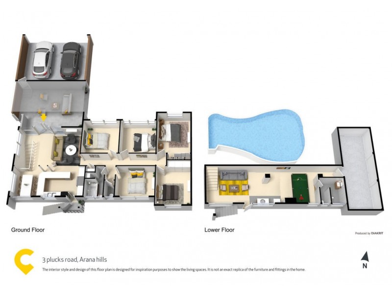 3 Plucks Road, Arana Hills QLD 4054 Floorplan