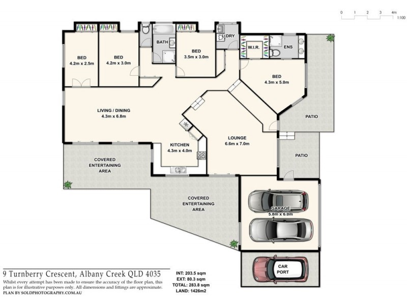 9 Turnberry Crescent, Albany Creek QLD 4035 Floorplan