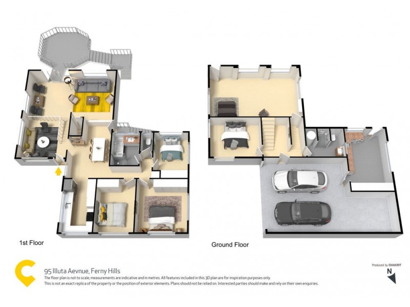 95 Illuta Avenue, Ferny Hills QLD 4055 Floorplan