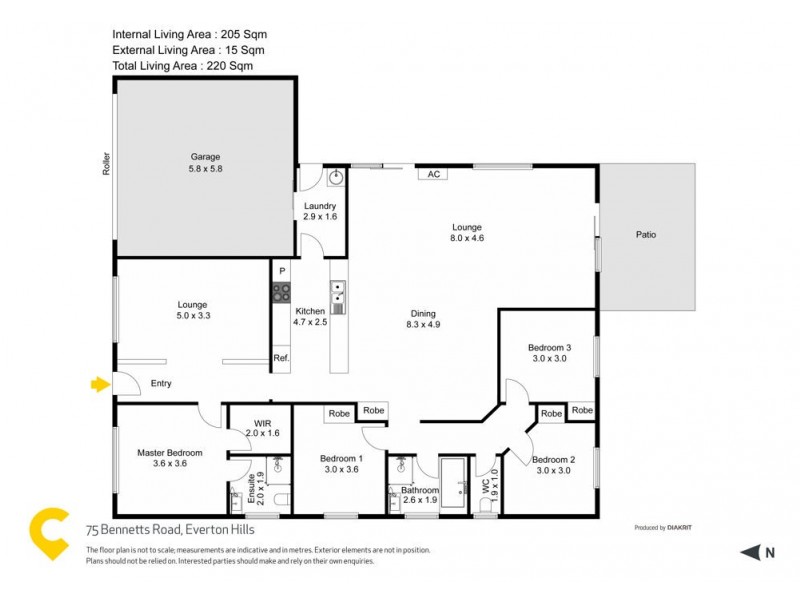 75 Bennetts Road, Everton Hills QLD 4053 Floorplan