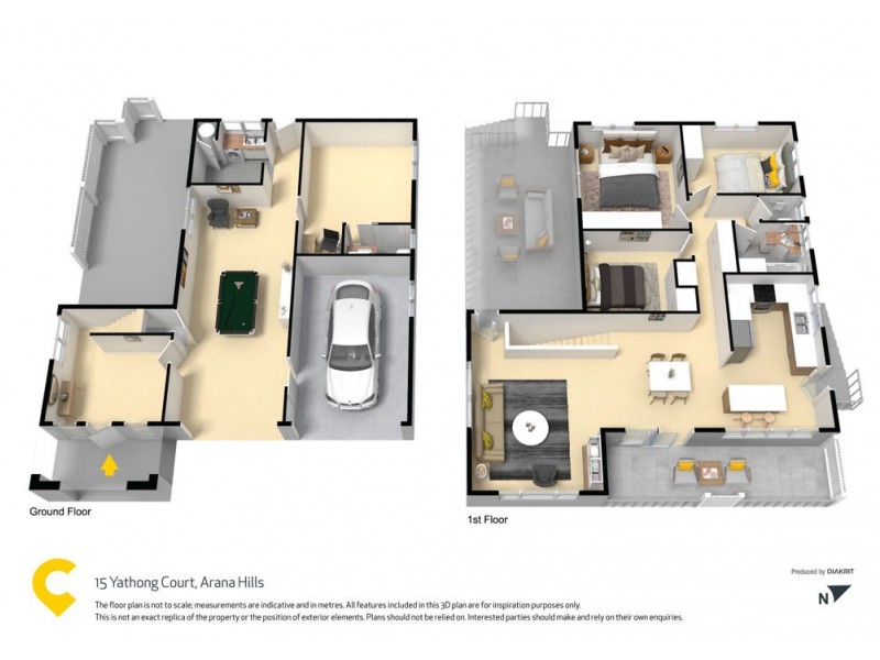15 Yathong Court, Arana Hills QLD 4054 Floorplan