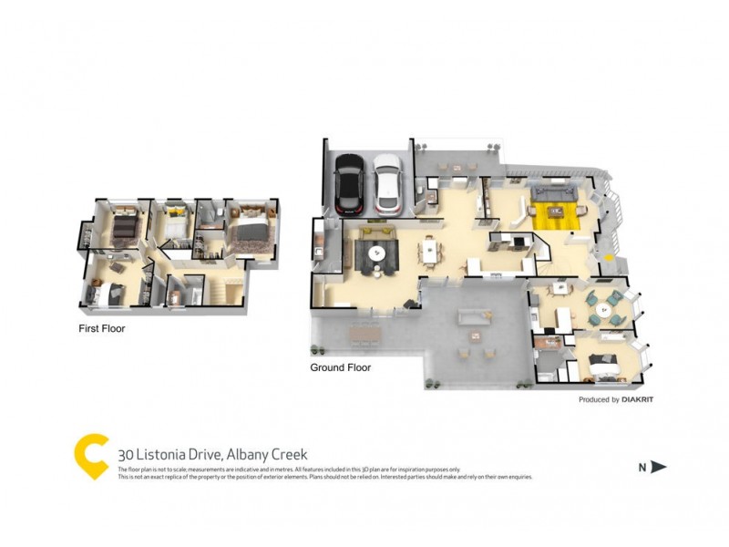 30 Listonia Drive, Albany Creek QLD 4035 Floorplan
