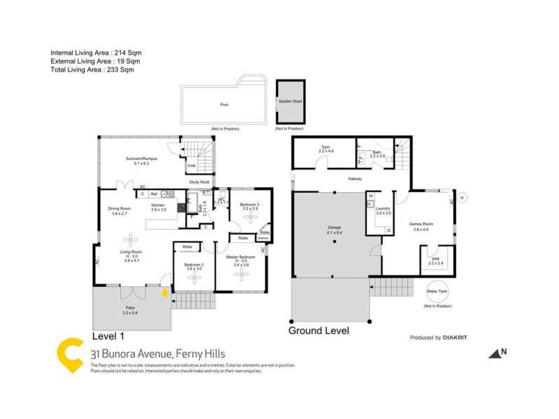 31 Bunora Avenue, Ferny Hills QLD 4055 Floorplan