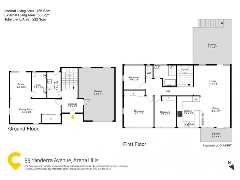 53 Yanderra Avenue, Arana Hills QLD 4054 Floorplan