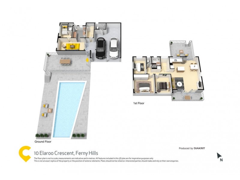 10 Elaroo Crescent, Ferny Hills QLD 4055 Floorplan
