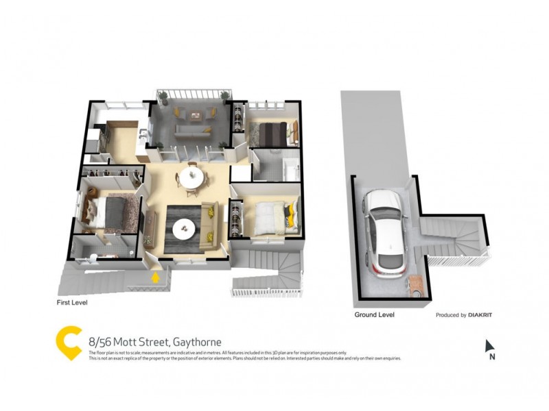 8/56 Mott Street, Gaythorne QLD 4051 Floorplan