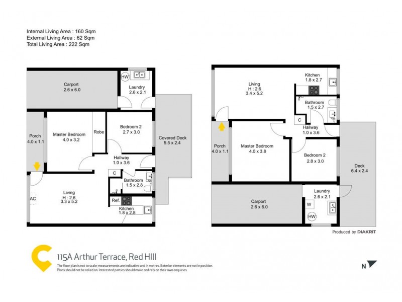 115A Arthur Terrace, Red Hill QLD 4059 Floorplan