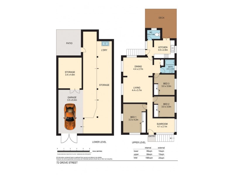 72 Grove Street, Albion QLD 4010 Floorplan