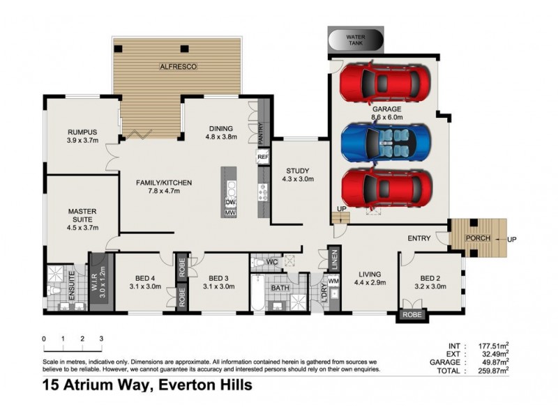 15 Atrium Way, Everton Hills QLD 4053 Floorplan
