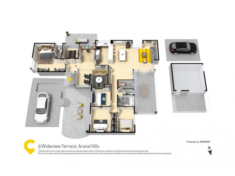 9 Wideview Terrace, Arana Hills QLD 4054 Floorplan