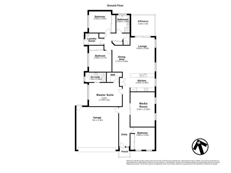 14 Winlock Circuit, Warner QLD 4500 Floorplan