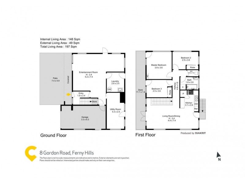 8 Gordon Road, Ferny Hills QLD 4055 Floorplan