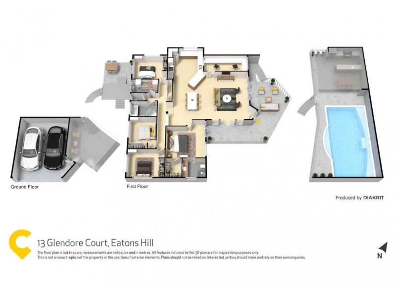 13 Glendore Court, Eatons Hill QLD 4037 Floorplan