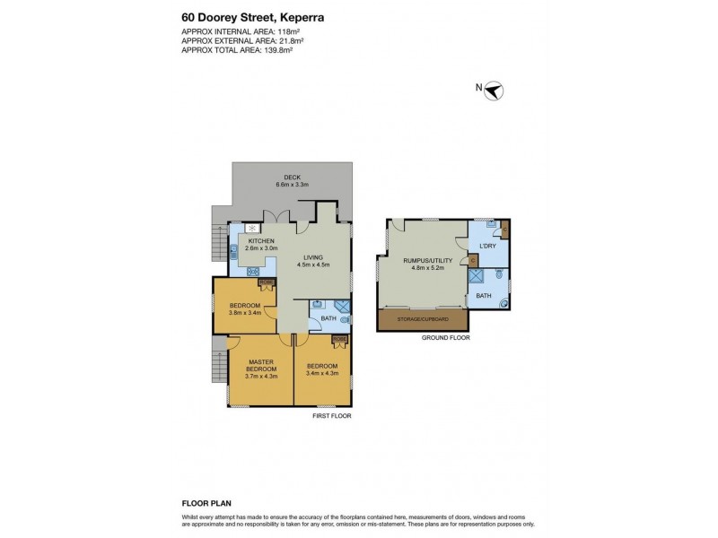 60 Doorey Street, Keperra QLD 4054 Floorplan